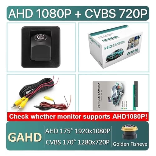 Car Reversing Camera - Night Vision AHD1080P