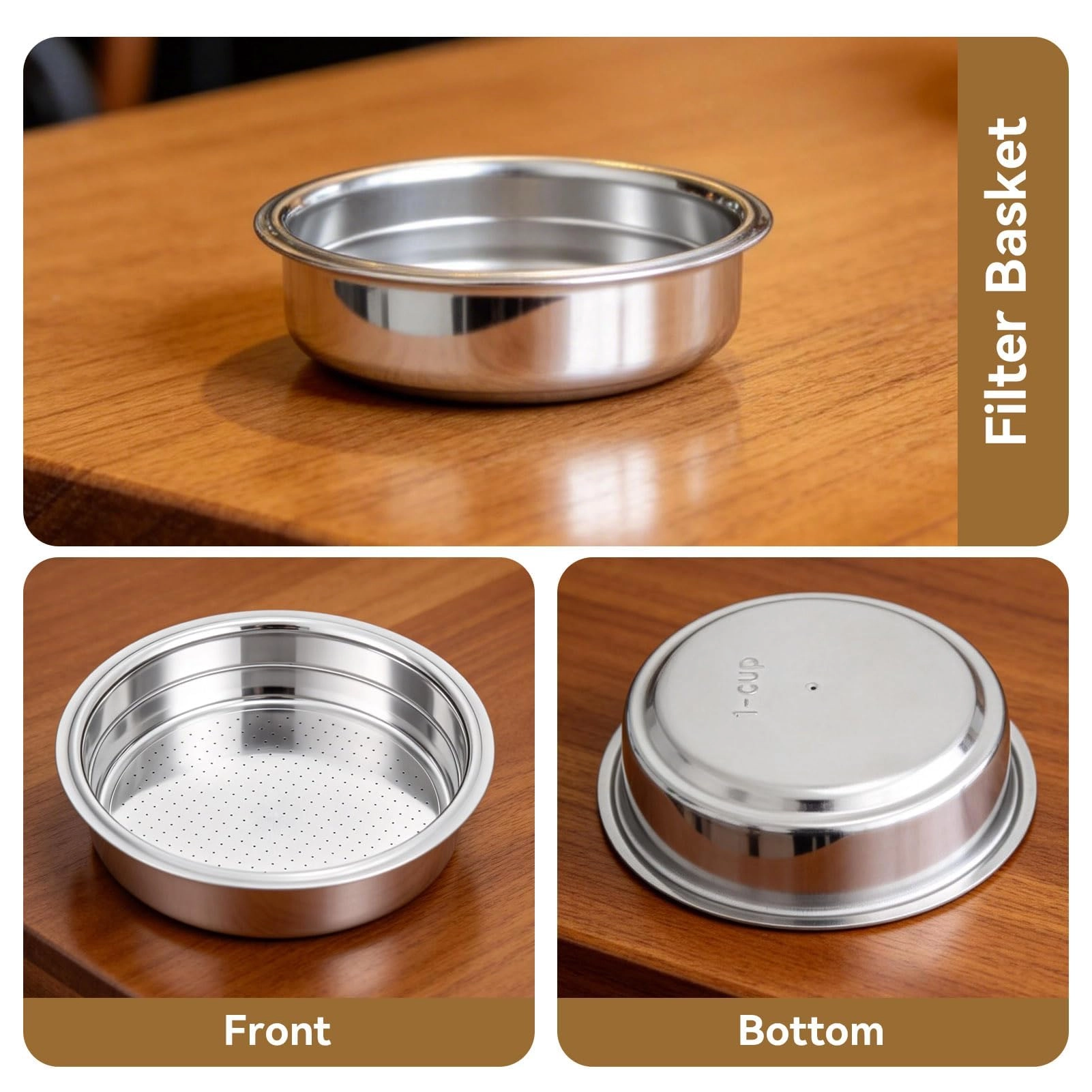 Coffee Filter - 51mm Double Layer Pressurized