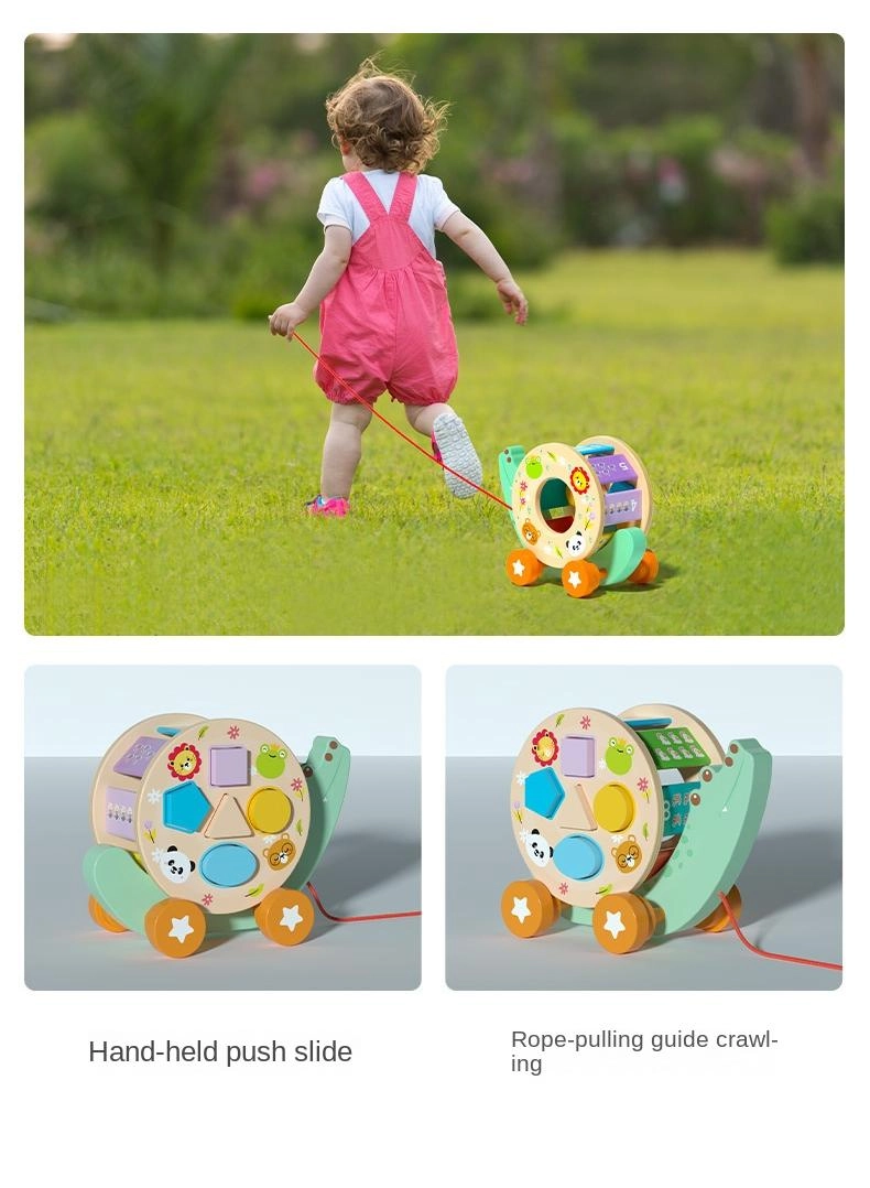 Shape Pairing Porous Cognitive Trailer Toy