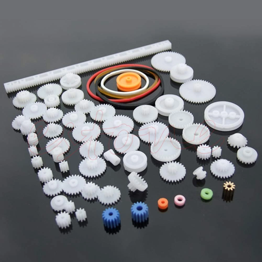 ABchat Gears Shaft Belt Rack - 60pcs White