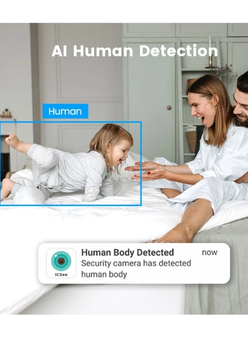 Baby Monitor Camera - 1080P Wireless Human Detection