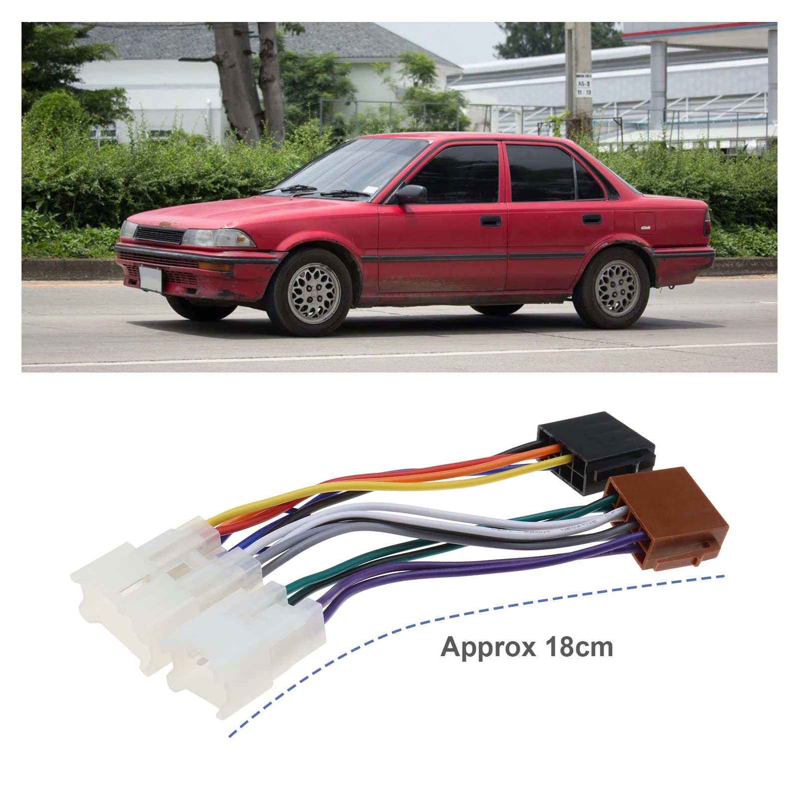ISO Wiring Harness - Connector Adaptor
