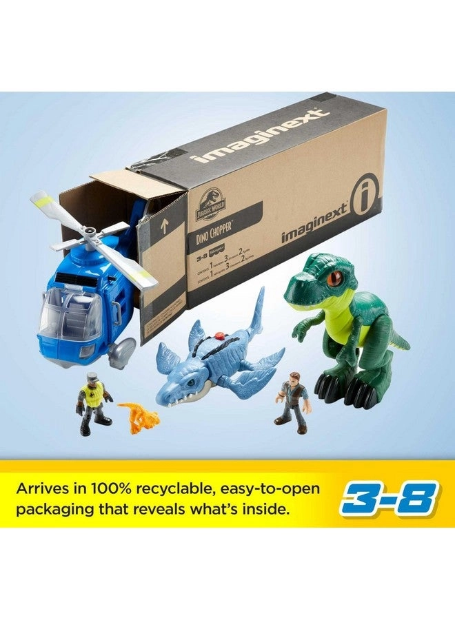 Dino Chopper - Dinosaur Toys 4 pcs