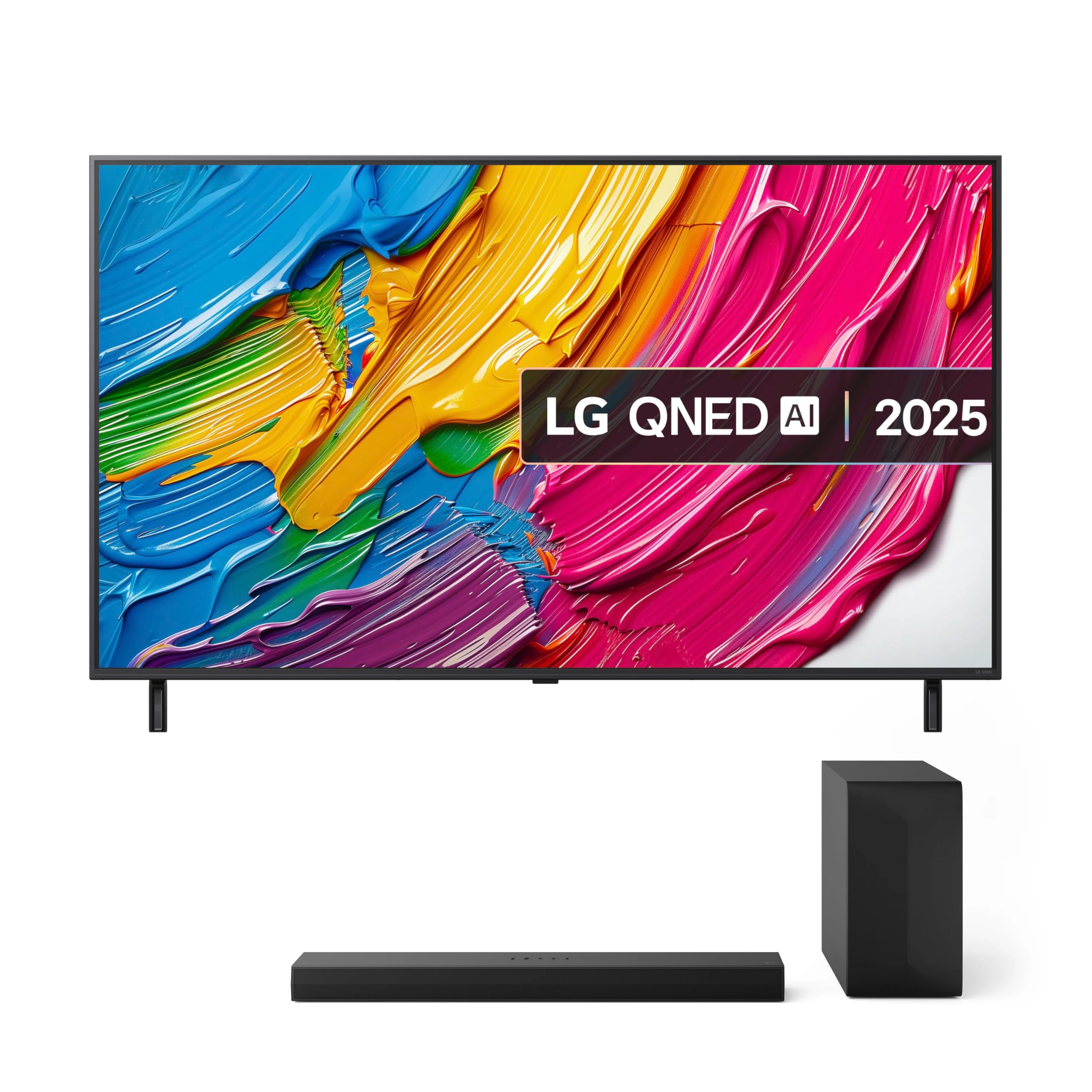 LG 55QNED80A6A - 55-Inch + US60T - 3.1ch 340W