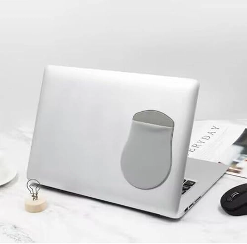Universal Stick-On Mouse Pouch - Slim Reusable Adhesive