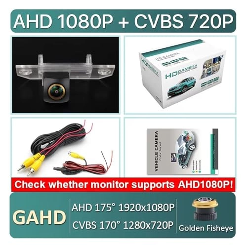 Car Reversing Camera - Night Vision AHD1080P