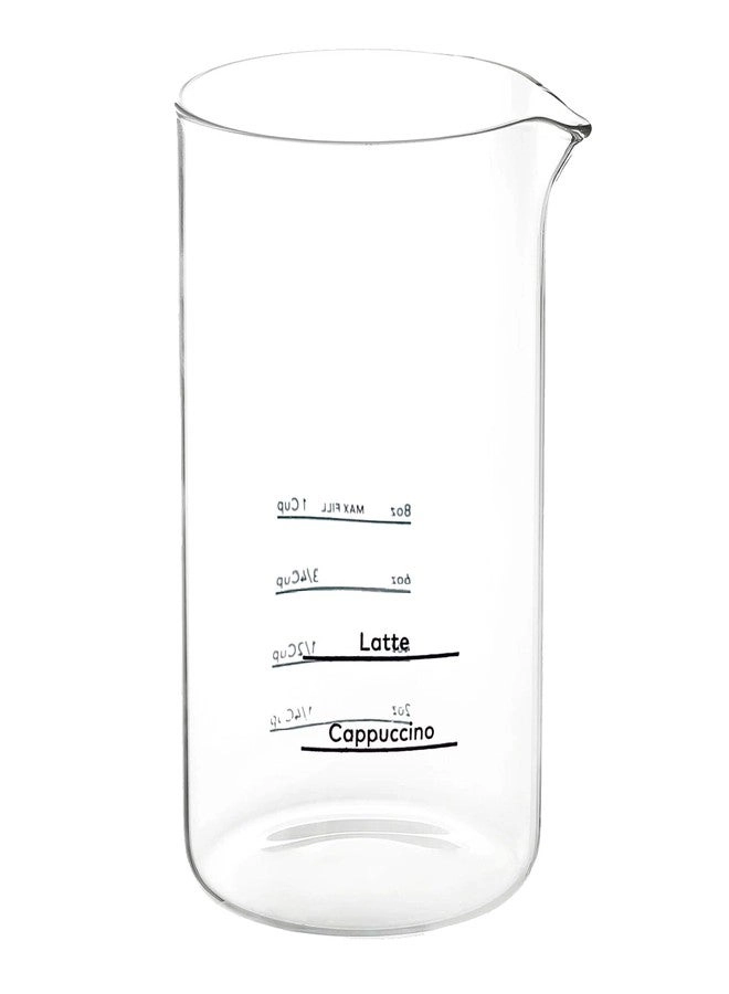 CUPALL Milk Frother Glass Cup - 12 oz