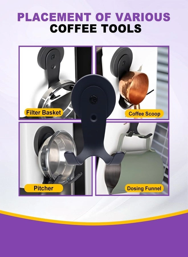 Portafilter Holder - Double Hooks Magnetic Pack