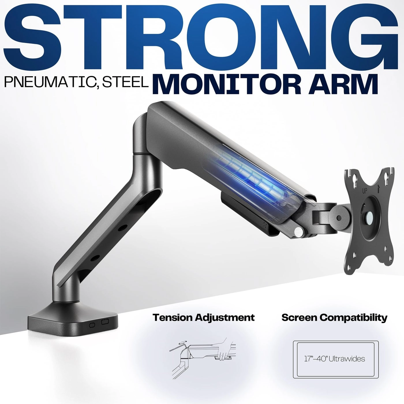 Ultrawide Monitor Tension Arm - 40 inch