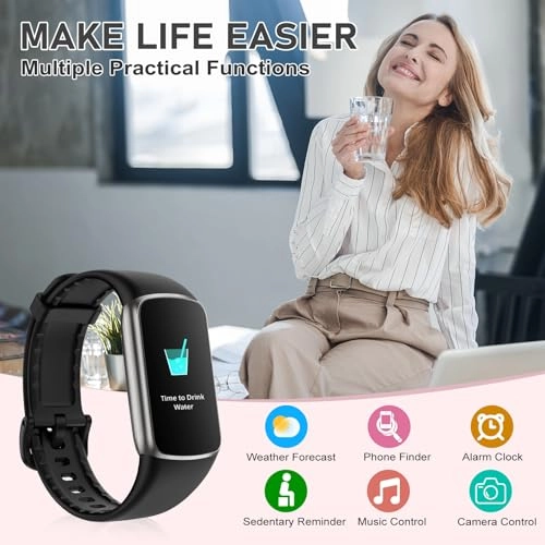 Fitness Tracker - 24/7 Heart Rate Sleep Tracker