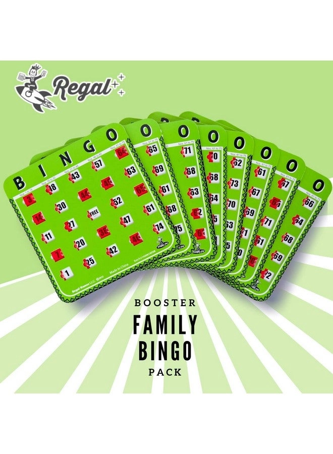 Bulk Bingo Cards - Sliding Windows Reusable Large Print