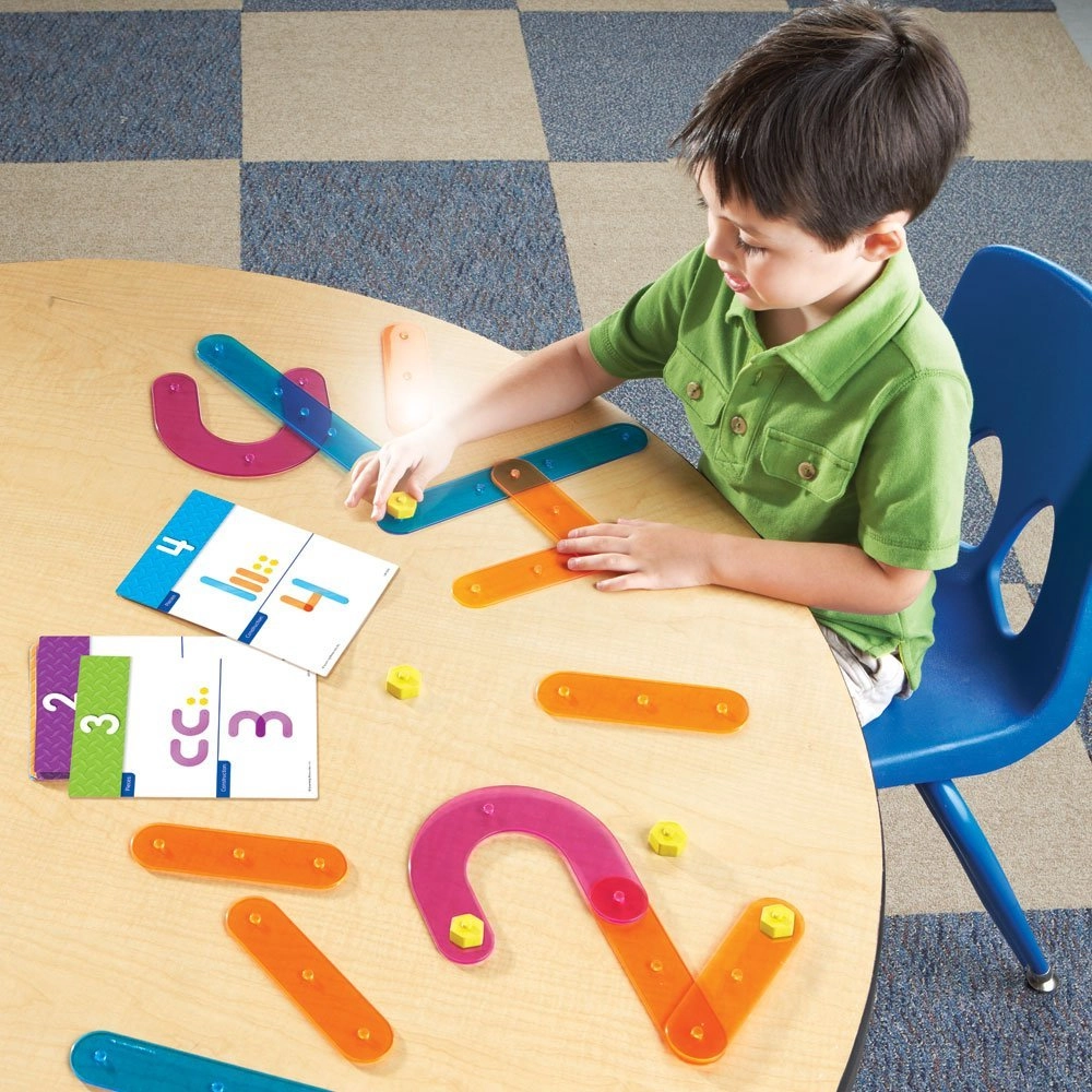 Number Construction Set - Suitable for 3 years and above 55 Pcs