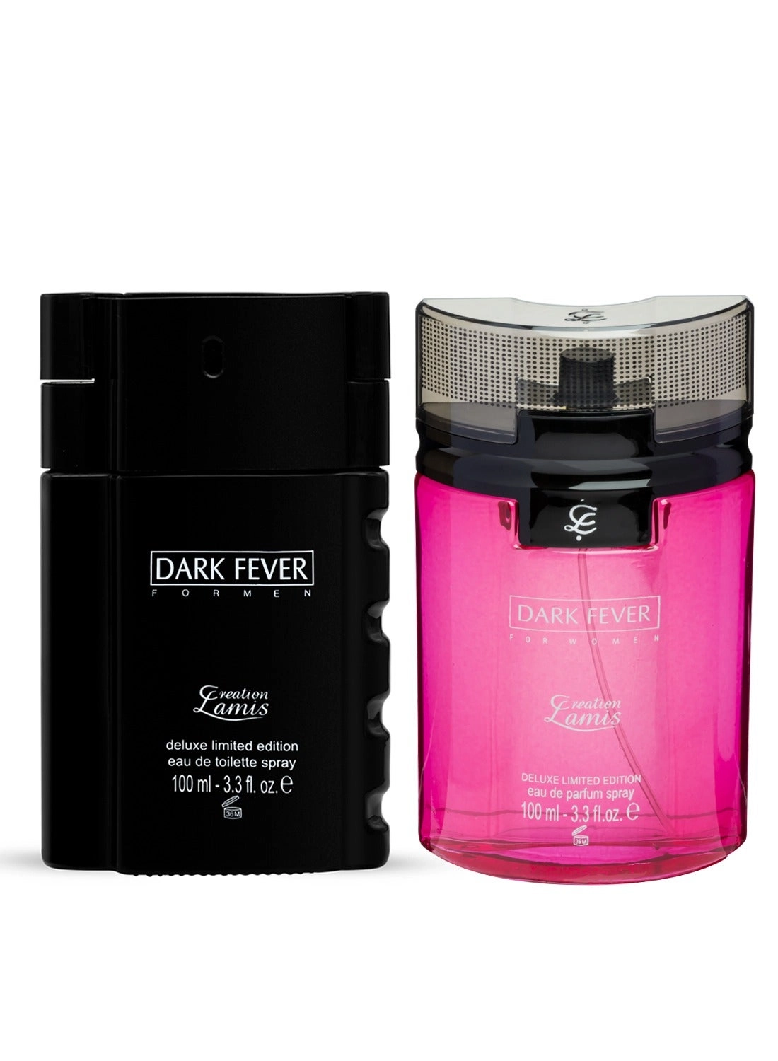 Creation Lamis Dark Fever Eau de Toilette - 100ml + Dark Fever Eau de Parfum - 100ml