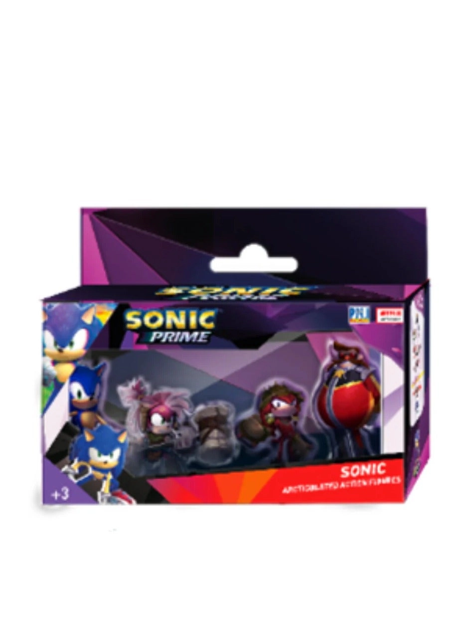 Sonic Articulated Action Figures 4 pcs