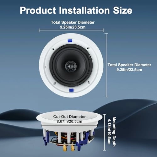Bluetooth Ceiling-Speakers - 4.2 600 Watt
