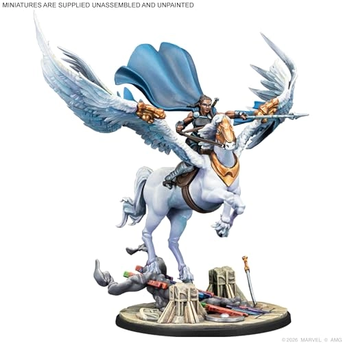 Marvel: Crisis Protocol: Valkyrie on Elendil & Warriors Three Character Pack