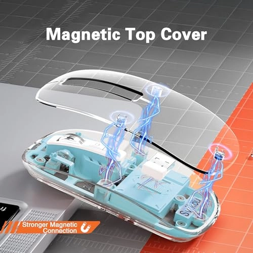 Transparent Mini Mouse - Bluetooth
