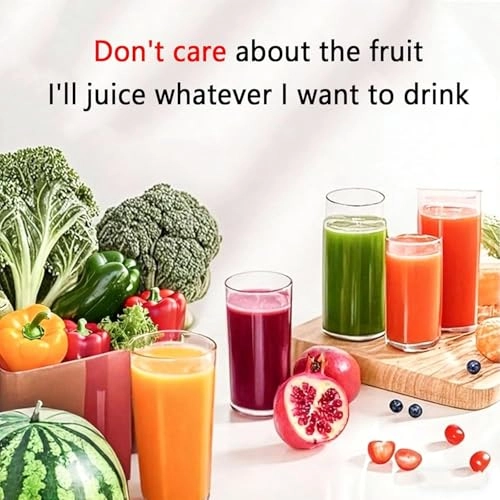 Manual Juicer Machine - Hand Press Detachable Design
