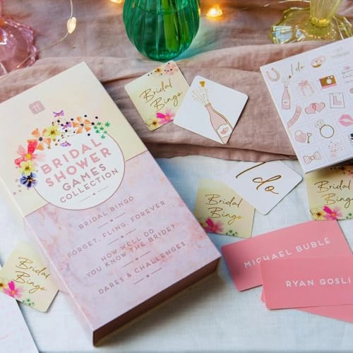 Blossom Bridal Shower Games Collection - 4 pieces 16 years above English