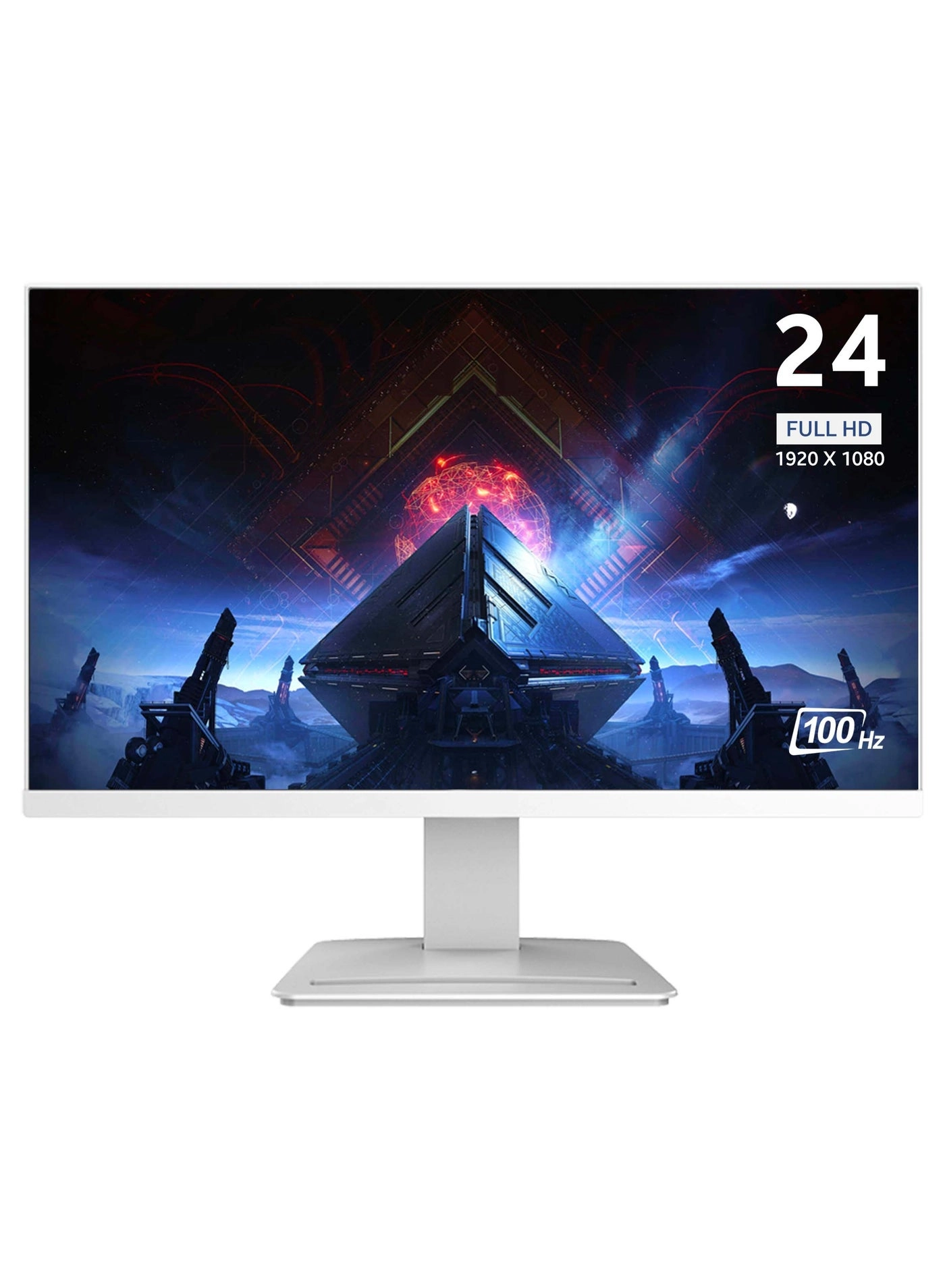 Gaming PC - Intel Core i5-14400F 32GB + Monitor - 24" FHD + Keyboard & Mouse Set