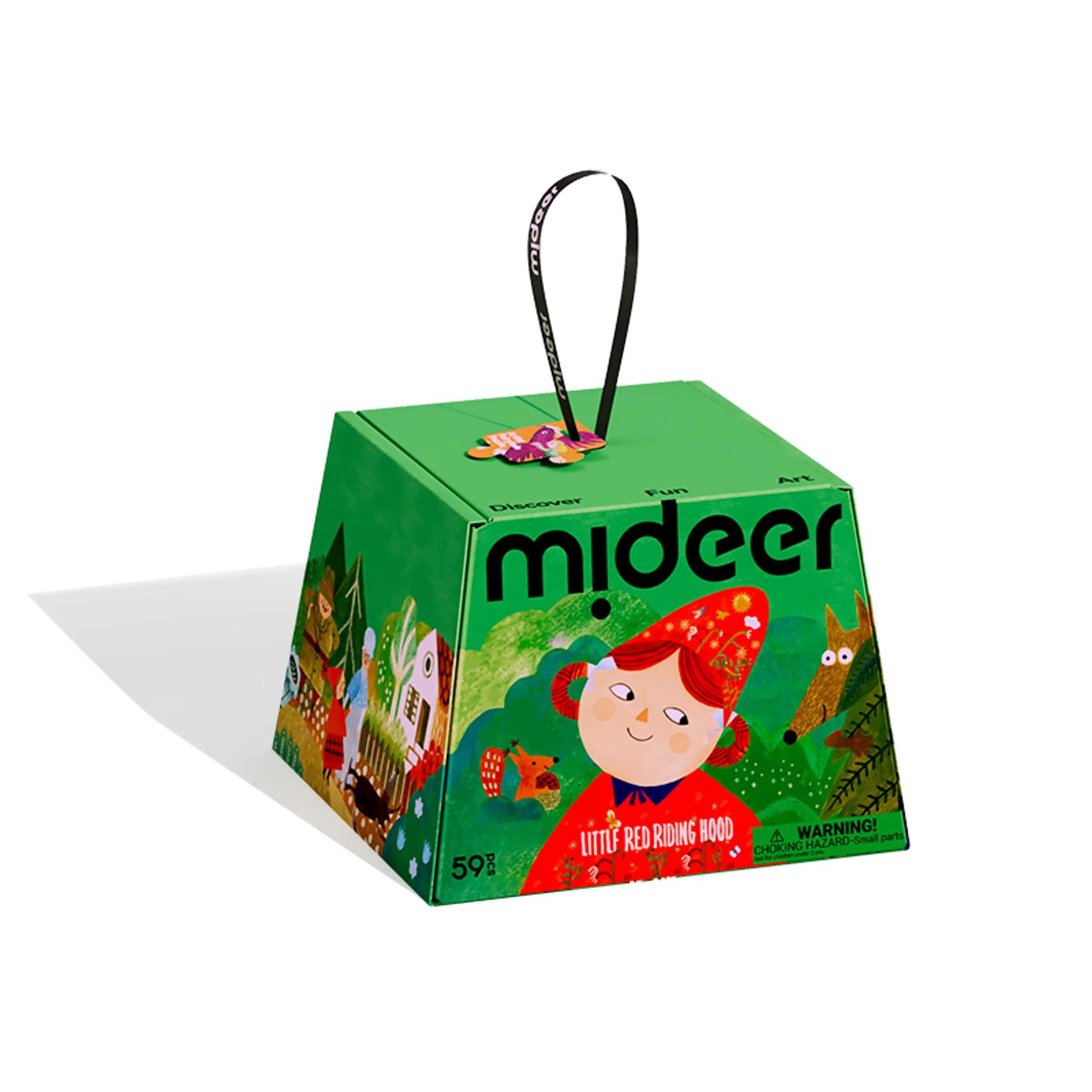 MIDEER Little Red Riding Hood Puzzle (30654455-MD1492) - 59 pcs