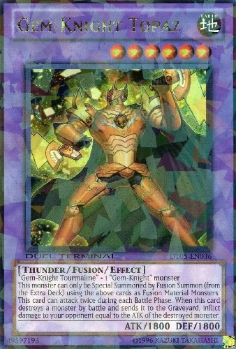Gem-Knight Topaz DT05-EN036 - 1st Edition