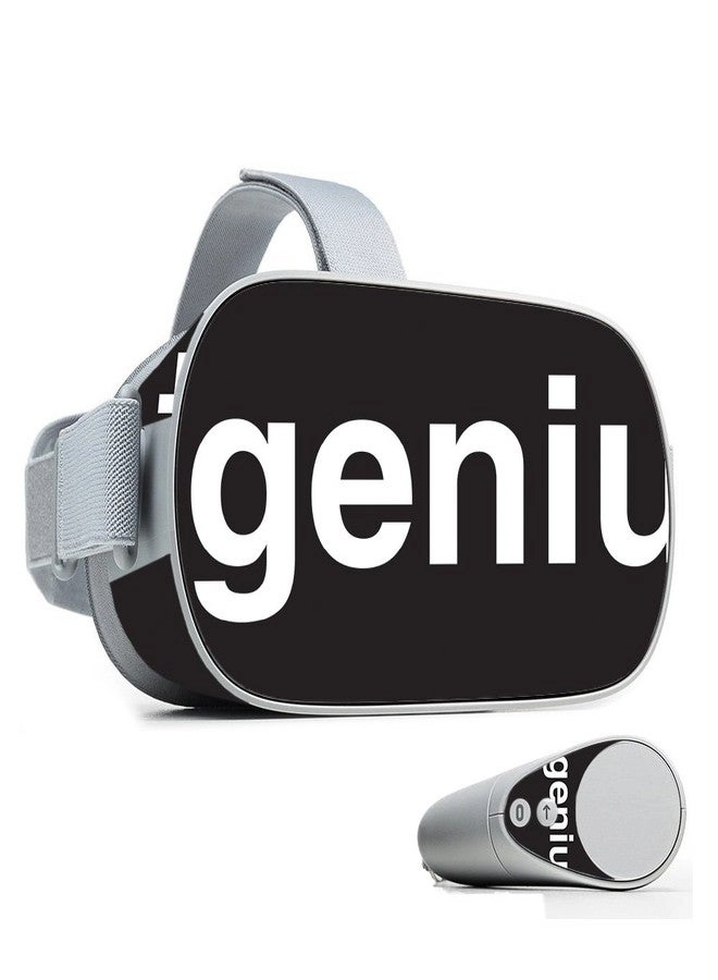 Skin Compatible with Oculus Go Mobile VR - Genius Protective Vinyl Decal