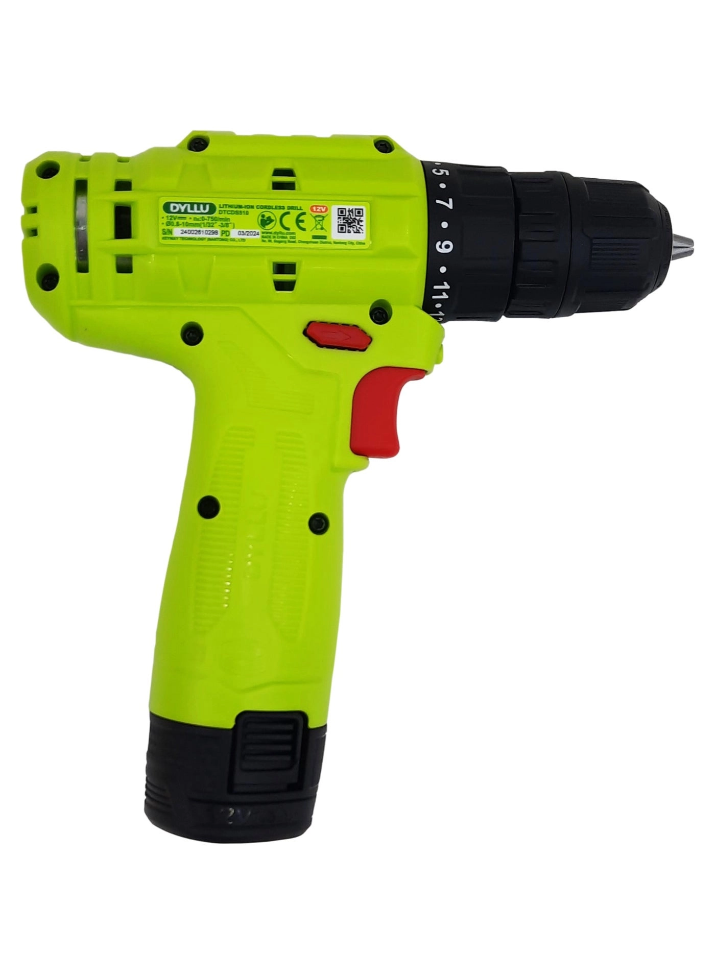 Cordless Drill - 12V USB Type-C