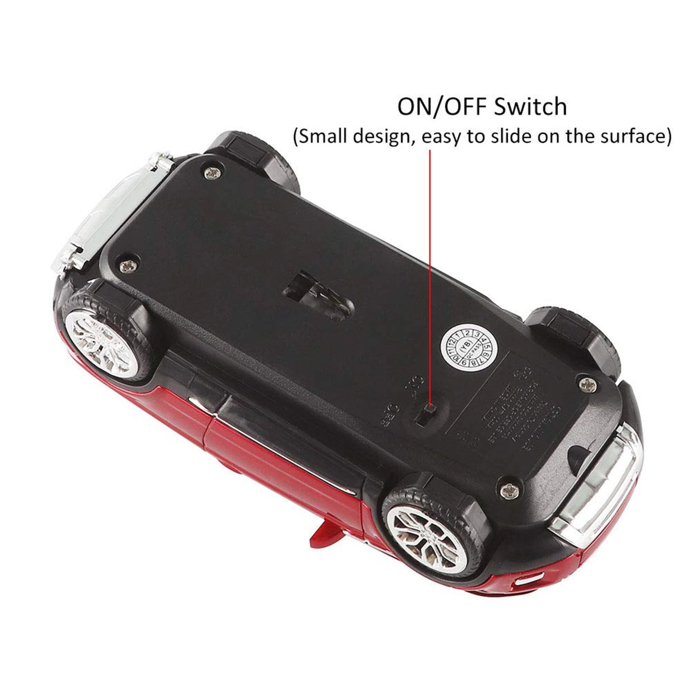 Mini Ergonomic Sport Car Mouse - Wireless