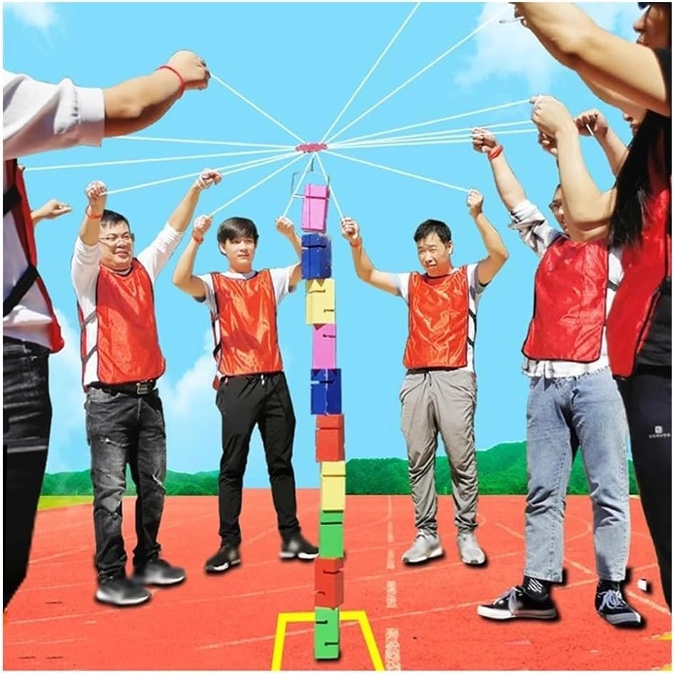 SUCRFXJ Teamwork Game - 10pcs One Color