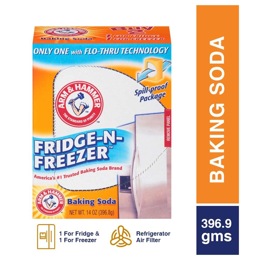 Fridge-N-Freezer Baking Soda - 396.9g White