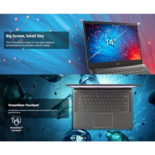 Chromebook Plus 514 CB514 - 14'' Core i3-N305 8GB DDR5 128GB SSD