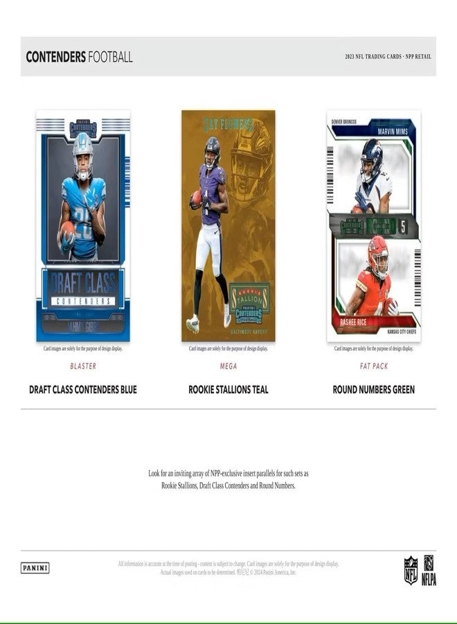 Contenders NFL Football Trading Card Blaster Box
