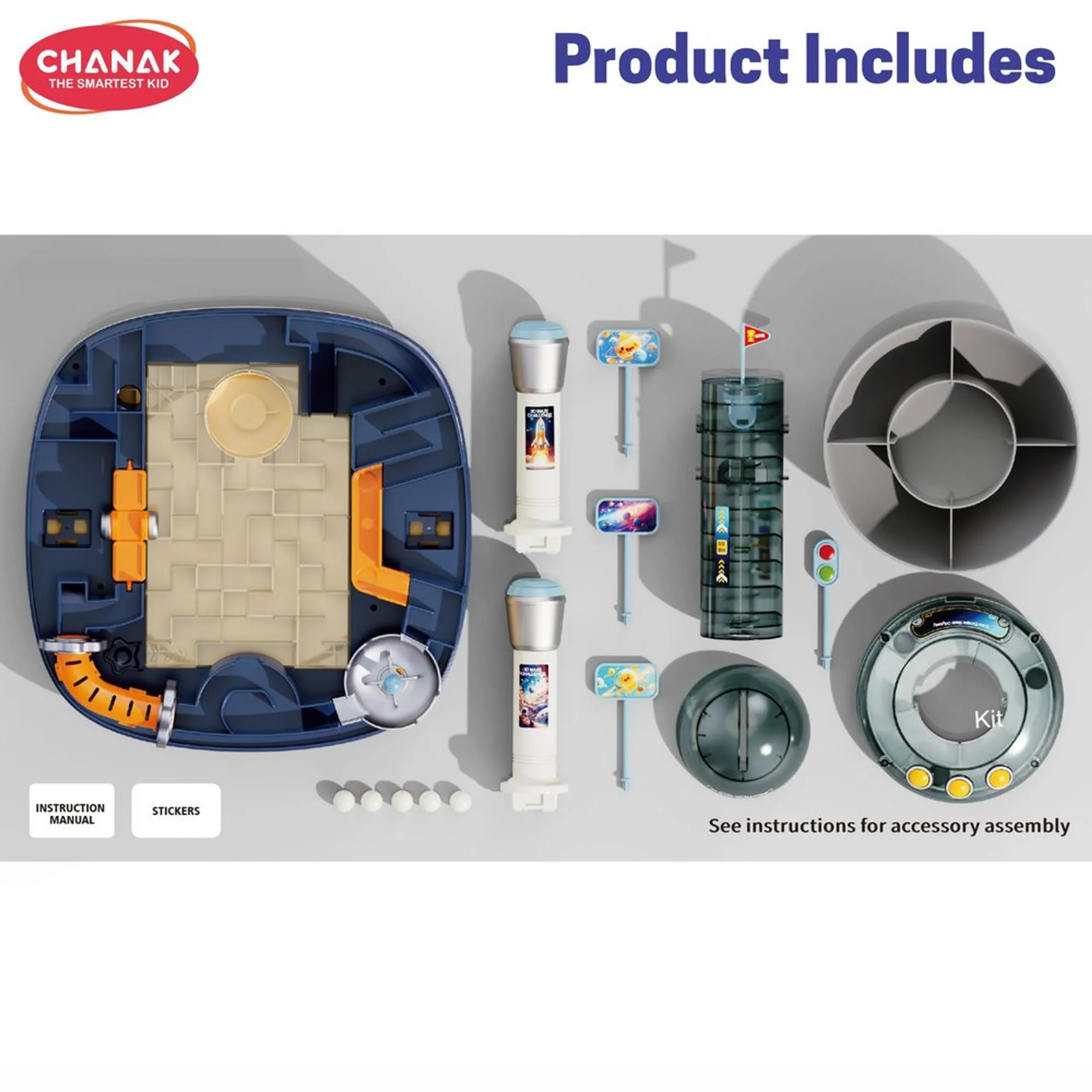 Space Maze 3D Puzzle - 16 pcs