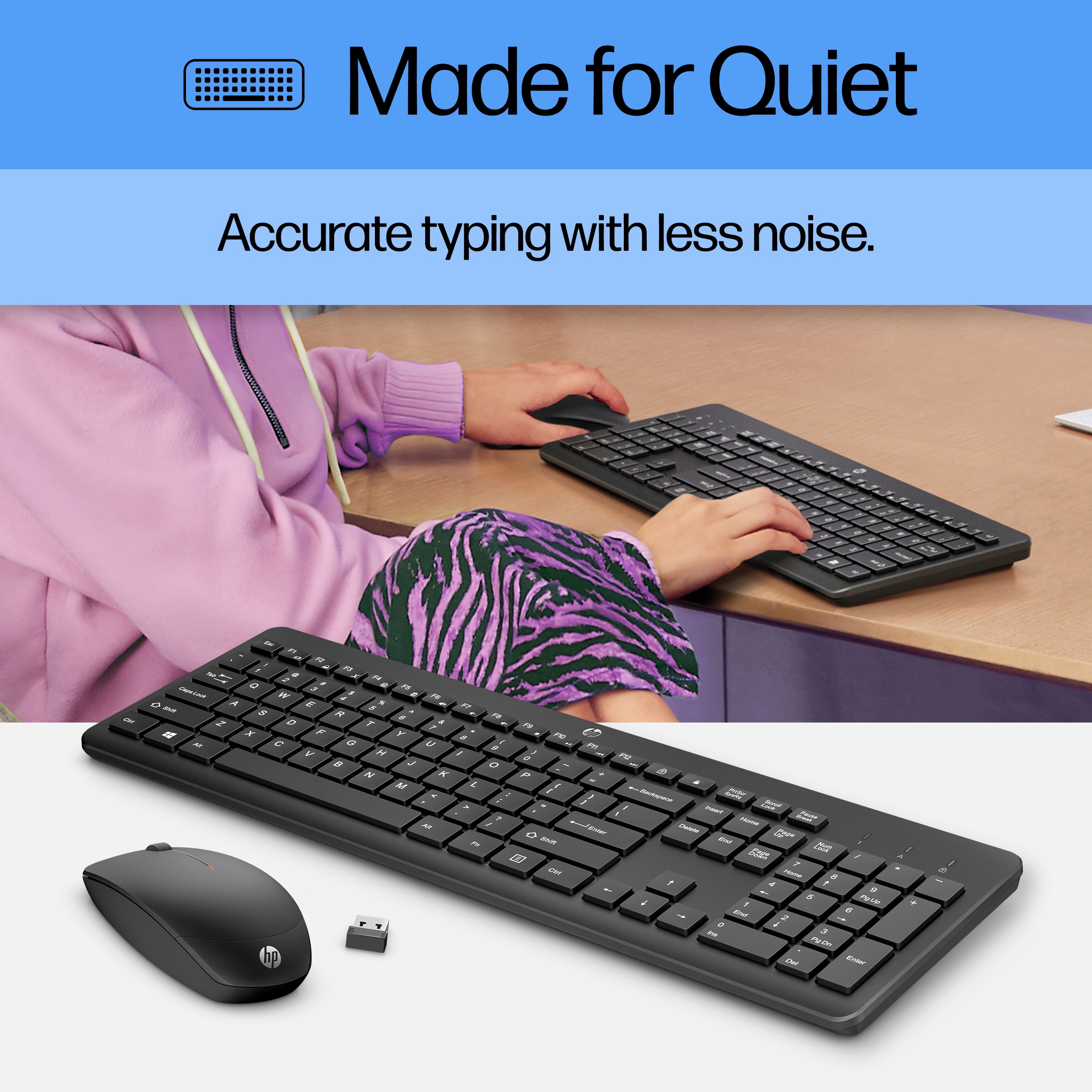 230 Wireless Mouse And Keyboard Combo Set - AR/EN Wireless