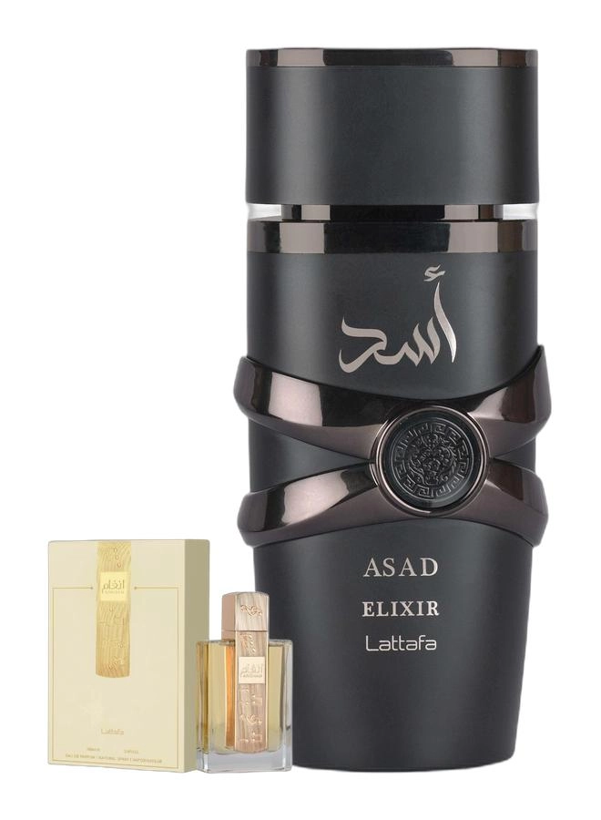 Lattafa Angham Eau de Parfum 100ml + Asad Elixir Eau de Parfum 100ml