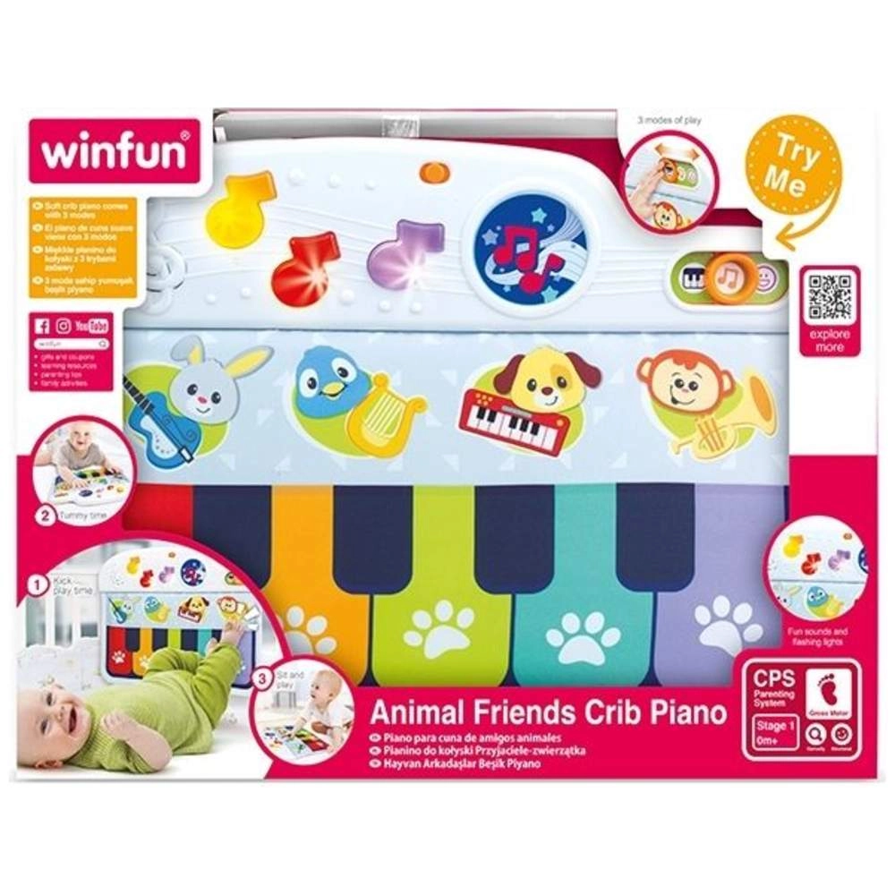 Sounds 'N Tunes Crib Piano - Suitable for 0 month and above
