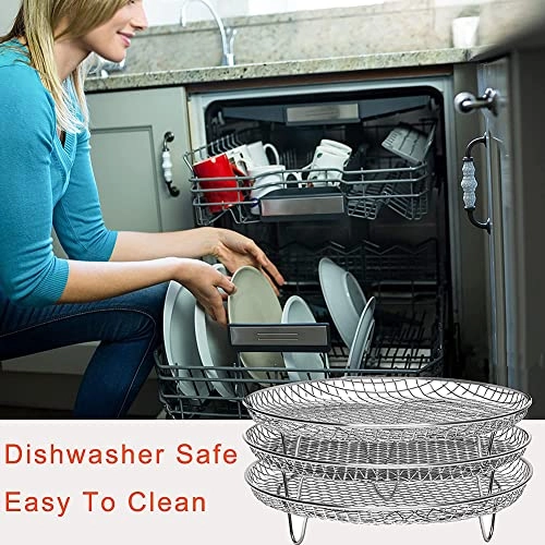 Air Fryer Rack - Stainless steel 3 piece(s)