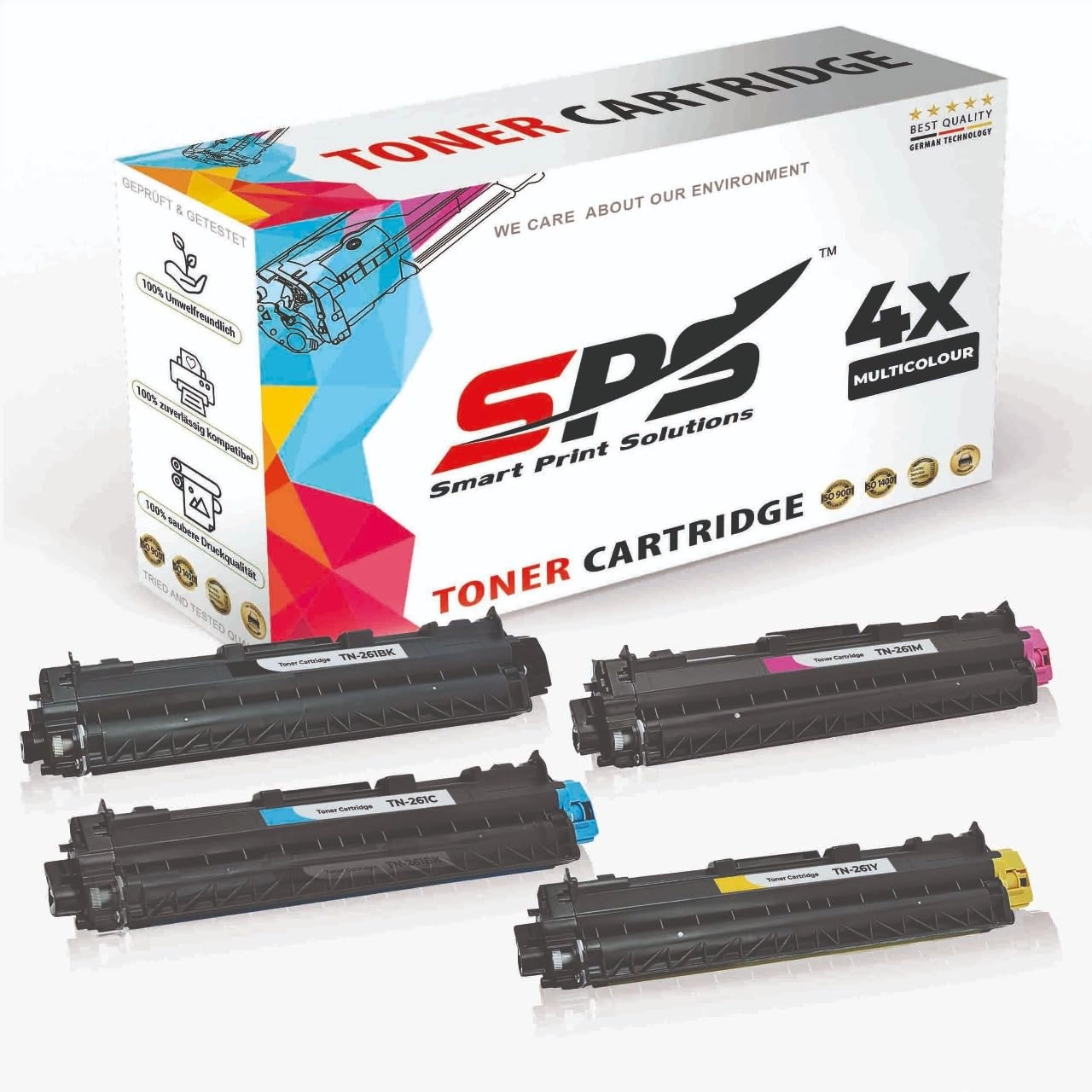 smart print solutions llc TN-261 - 4x Multicolor
