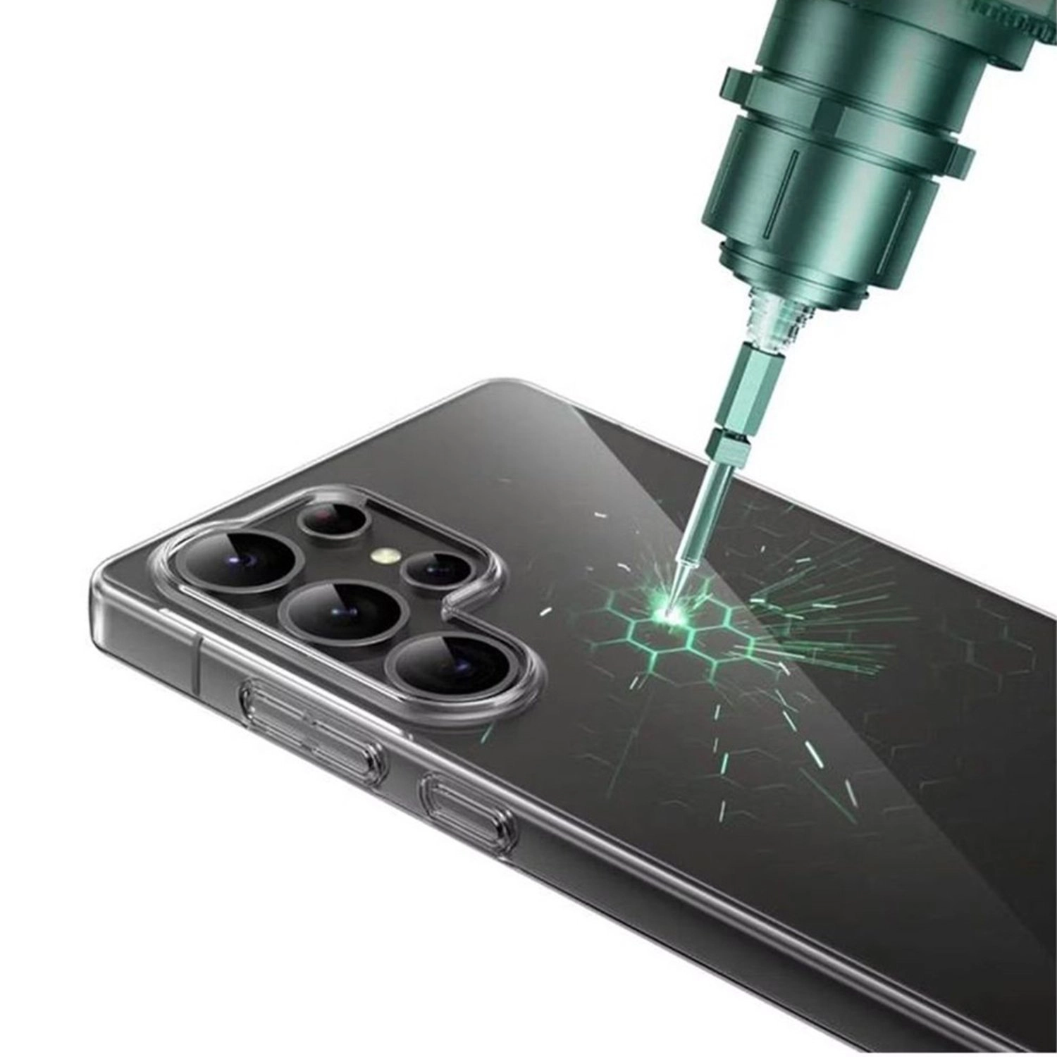 Delgado Clear Case - PC for Samsung Galaxy S25 Ultra