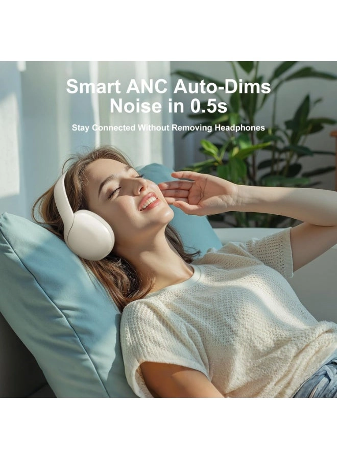 Active Noise Cancelling Headphones Wireless Headphone