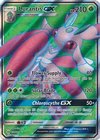 Pokémon Pokemon Lurantis GX 138/149 - English + Toploader