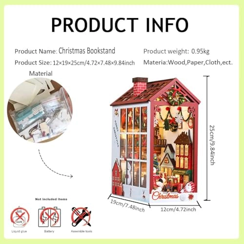 3D Wooden Book Stand Puzzle - 1：24