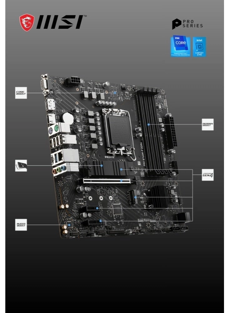 PRO H610M-E - DDR5 LGA 1700 Intel H610