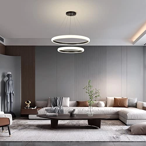 Modern LED Bedroom Chandelier - up to 100 cm