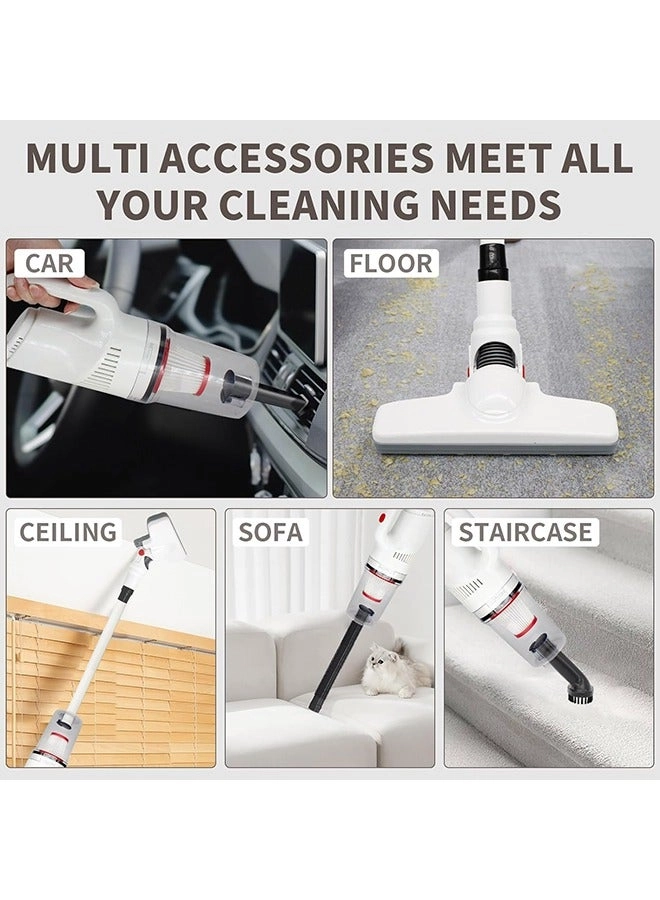 4-in-1 Wireless Handheld Vacuum Cleaner - 2000mAh