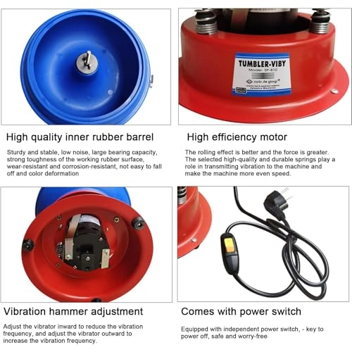 Vibratory Tumbler Polishing Machine - 130W