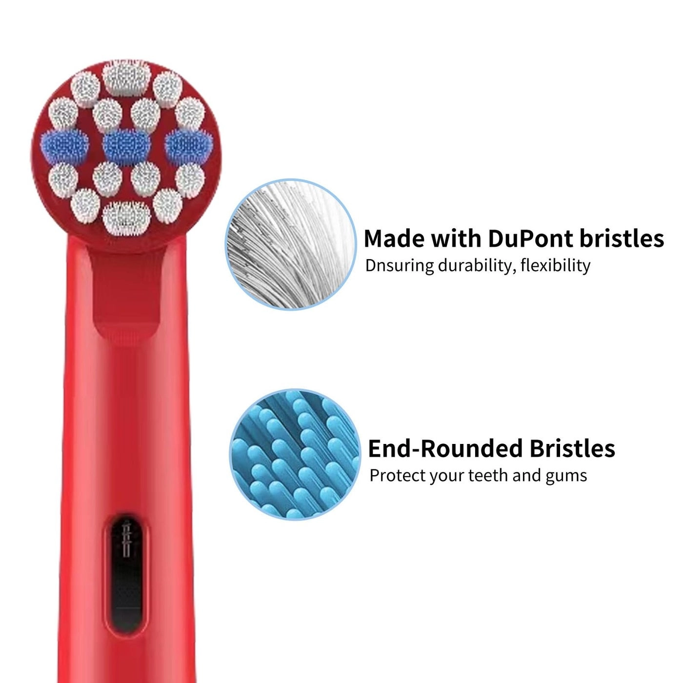 Kids Replacement Heads - 16pcs Ultra Soft Bristles