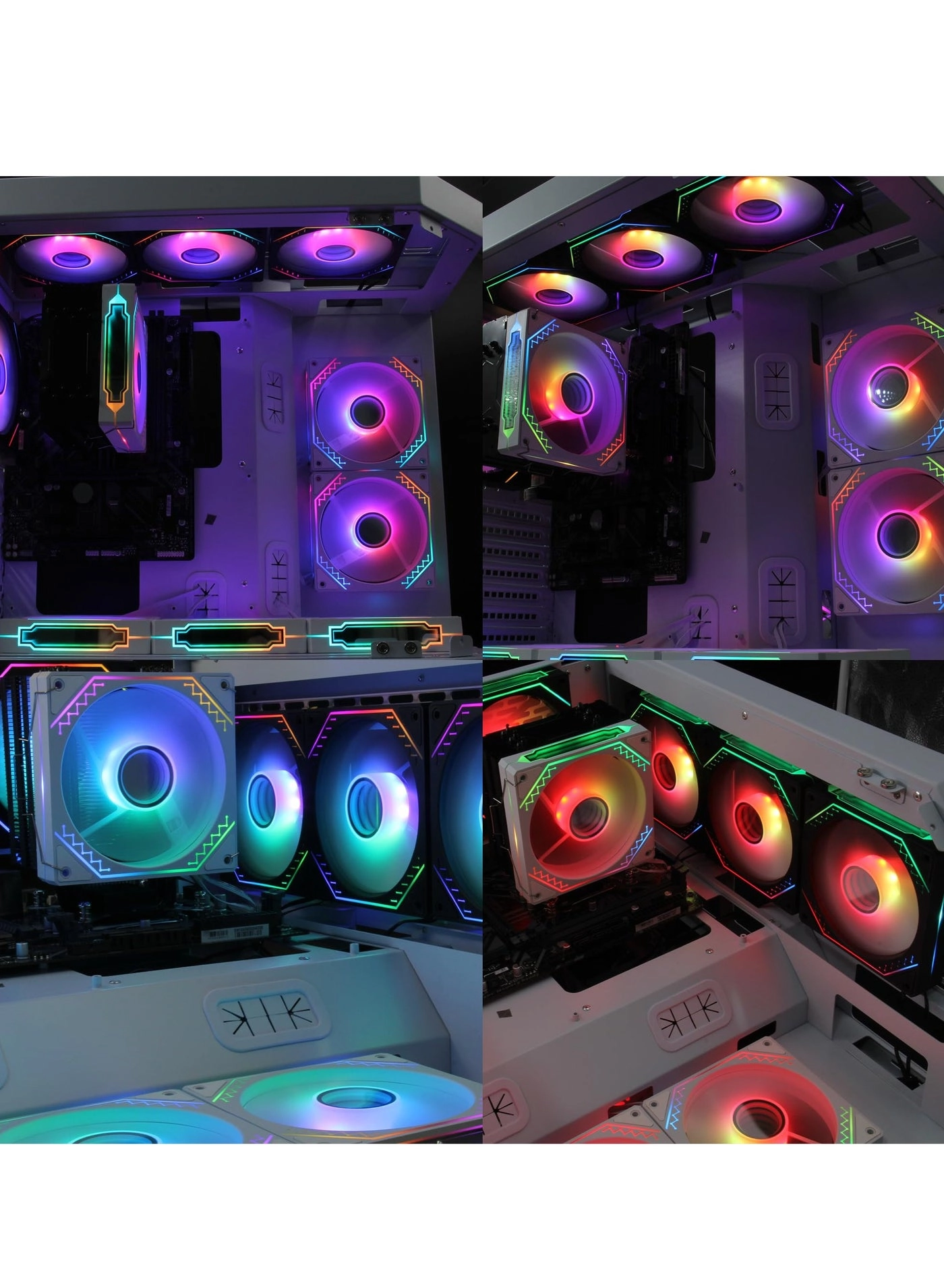 Reverse Airflow Fans - 3 Pack 120mm