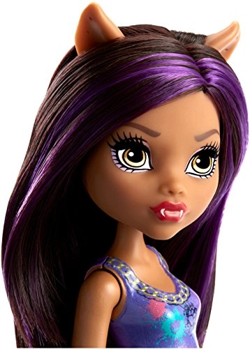 Clawdeen Wolf Doll - 12" Multicolor Ages 6+